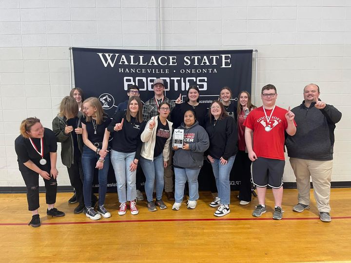 Congratulations to Good Hope High School’s robotics team on being county champions at the Cullman County Robotics Competition.